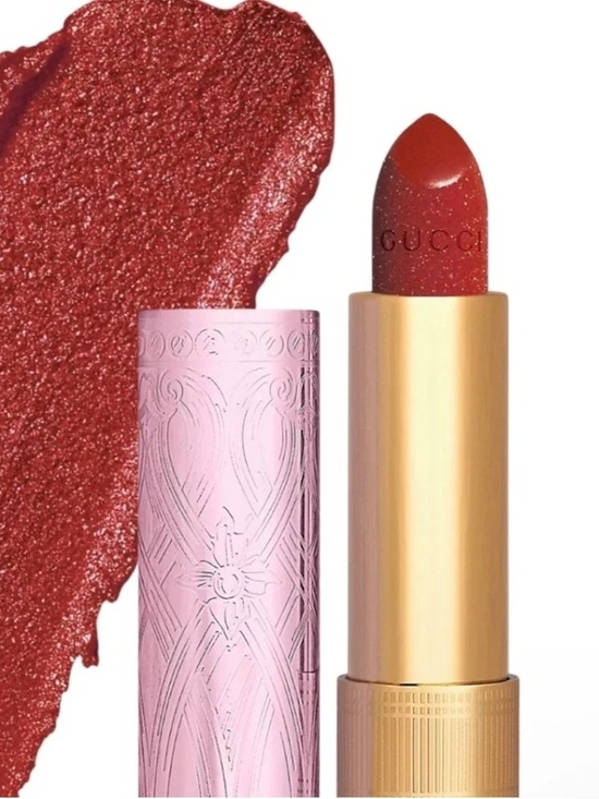 Gucci Other - Gucci Velvet Lipstick Limited Edition #505 Janet Rust (Sparkly Red)